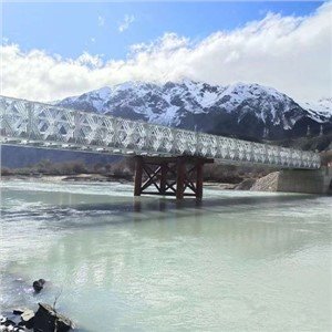 Prefabrikkert Stål Bridge Bailey Bridge For Highway